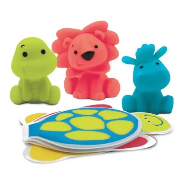Valisette de bain 9 jouets de bain