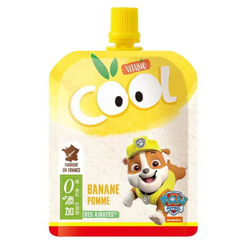 Vitabio Cool Fruits Banane Pomme 90g