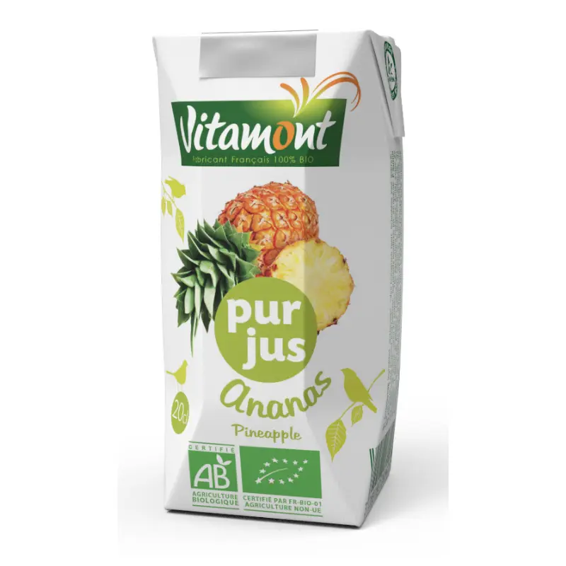 Vitamont Tetra Pur Jus d’Ananas 200Ml