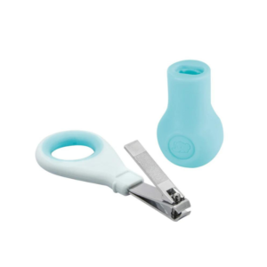 Coupe-Ongles ergonomique avec base Bleu - Bébé Confort