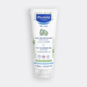 Mustela Gel Nettoyant 2 en 1 Cheveux et Corps – 200ml