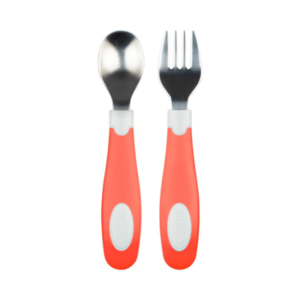 Dr Brown’s Set couverts en inox 12m+ Corail