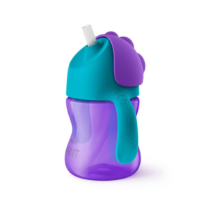 TASSE À PAILLE 200 ML 9M+ - VIOLET - Philips Avent