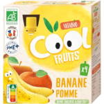 Vitabio Cool Fruits - Gourdes Pomme Banane - 4x90g - BIO