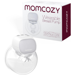 Momcozy S9 Pro Tire-lait Mains Libres Avec 2 Modes et 9 Niveaux