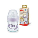 Nuk Biberon Nature Sense en Verre 120ml – Violet