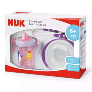 Set Repas 4 pièces Rose Violet - NUK